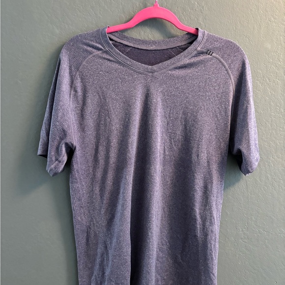 LULULEMON Purple Metal Vent Tech SS 2.0 Top Shirt Men's small - Picture 1 of 5